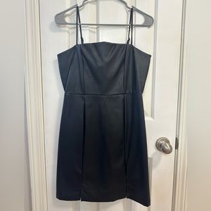Altar’d State Faux Leather Mini Dress